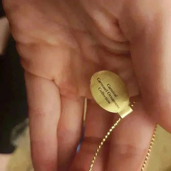 Carnival Carousel Ornamet Collection Of 3 Seahorse Polar Bear Camel NWT - Picture 3 of 4